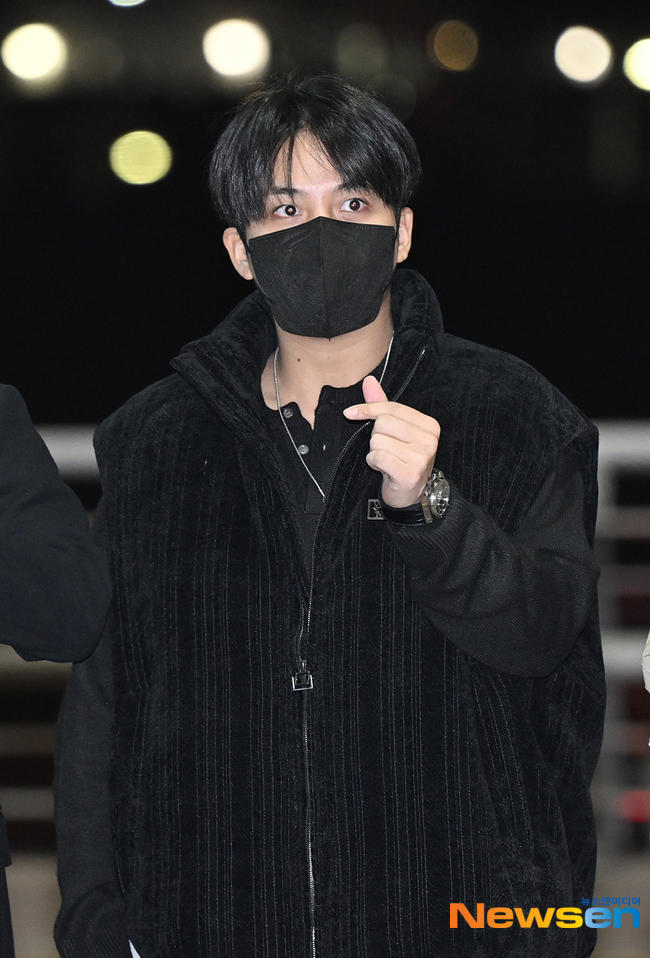 에이티즈 종호, 아침부터 하트하는 (최)종호 '폼 미쳤다' [포토엔HD]