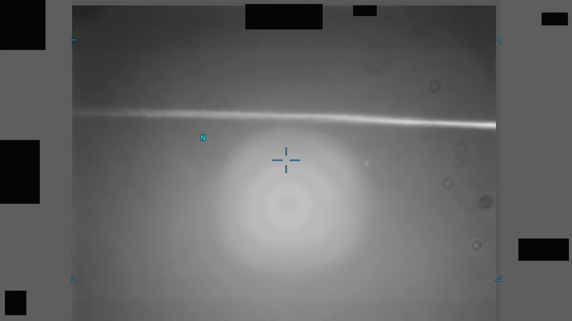 Footage of an unknown object moving in strange patterns