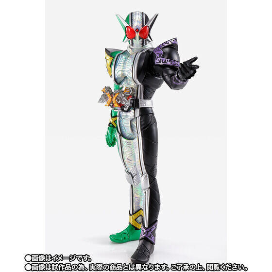 仮面ライダーW』真骨彫製法に「仮面ライダーW サイクロンジョーカー
