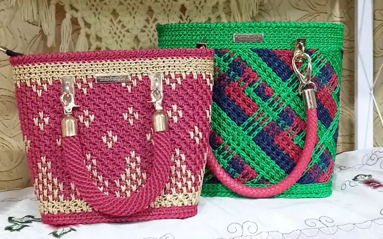 Weaving income and community together through crochet