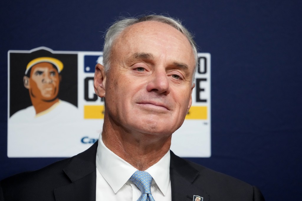 Rob Manfred outlines possible MLB realignment — and how it could impact ...