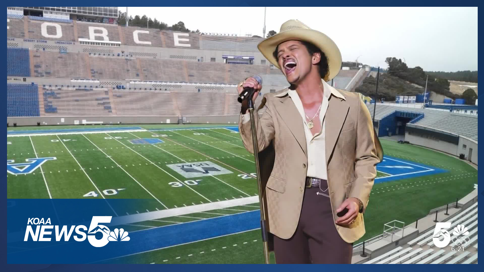 A big-name artist is bringing his Uptown Funk to the Olympic City