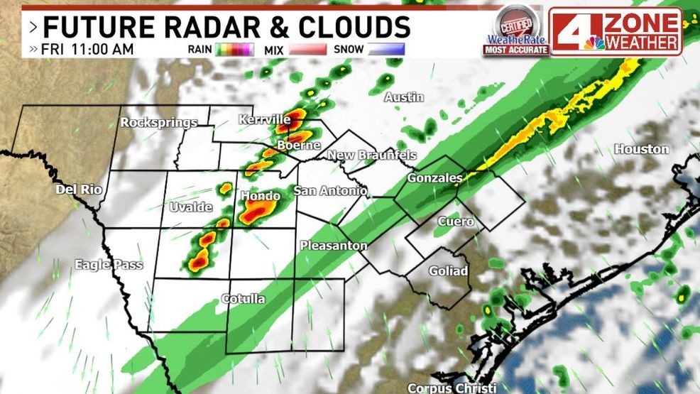 Scattered thunderstorms with hail possible before weekend weather changes