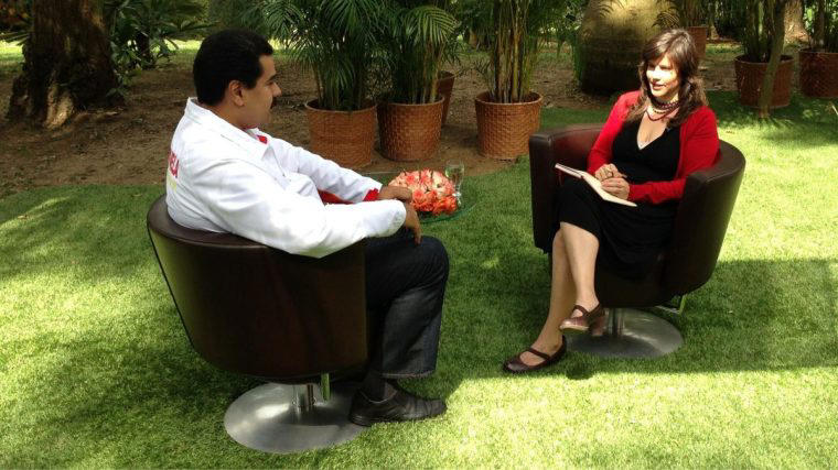 Golinger accompanied Maduro on trips abroad (Photo: Eva Golinger)