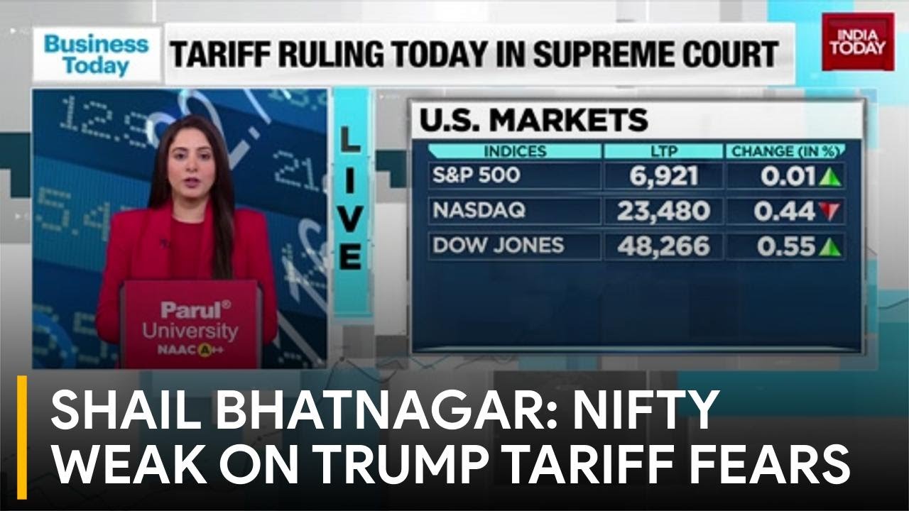 Shail Bhatnagar: Nifty risks 25,600 lows as Trump seeks 500% tariff on ...