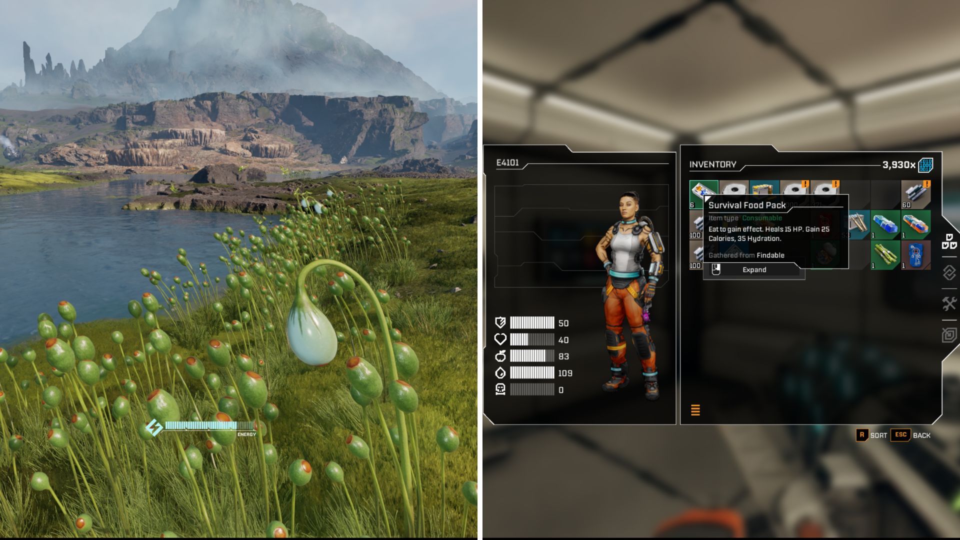 How to find hydration in StarRupture