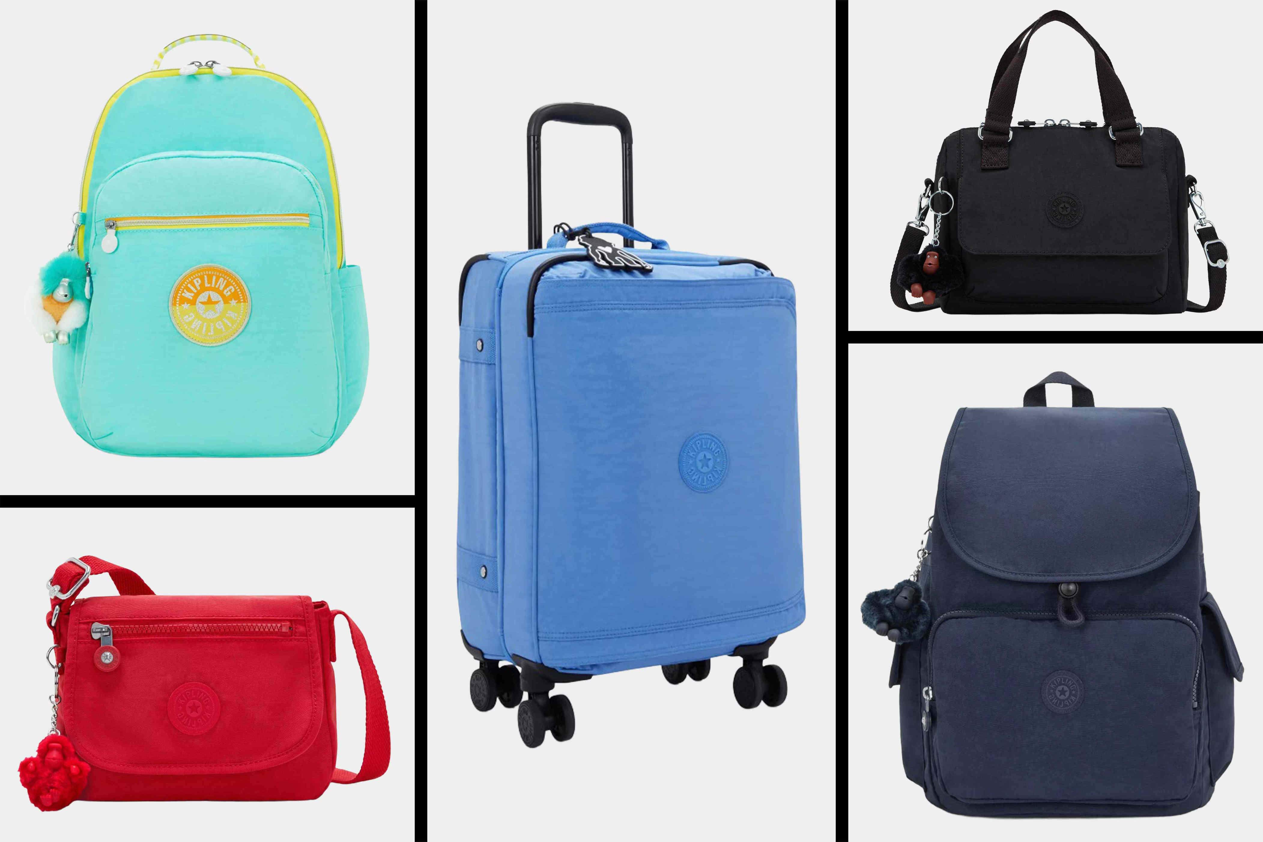 The Kipling suitcase that 'fits more clothes than you think' is on sale ...