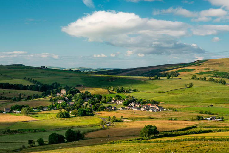 Ancient village in Northumberland with centuries of history and ...