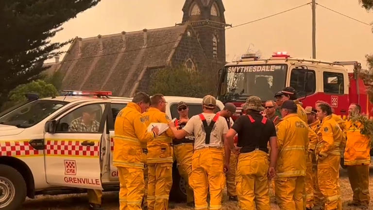 State of disaster declared as firefighters continue to battle out-of ...