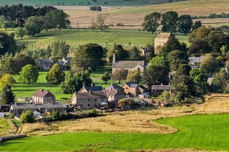 Ancient village in Northumberland with centuries of history and ...