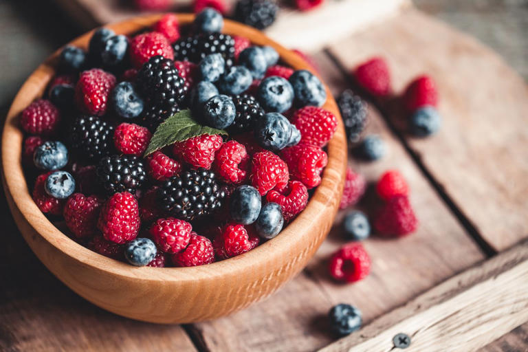 Toss berries into smoothies or Greek yogurt, or enjoy them by themselves as a nutrient-rich snack. Credit: Serbogachuk / Getty Images
