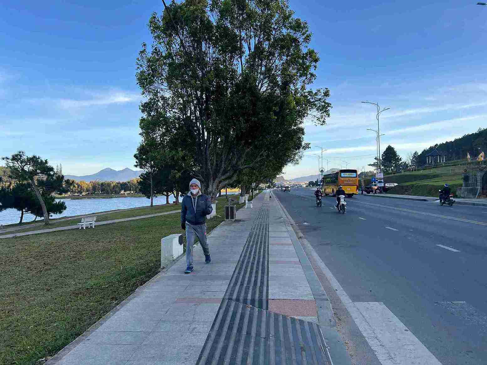 Nhiệt độ ở Đà Lạt xuống 8 độ C