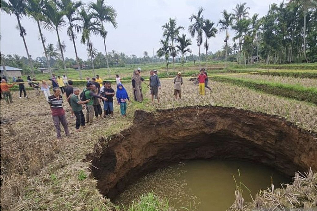 Badan Geologi ungkap penyebab munculnya sinkhole di Sumatera Barat