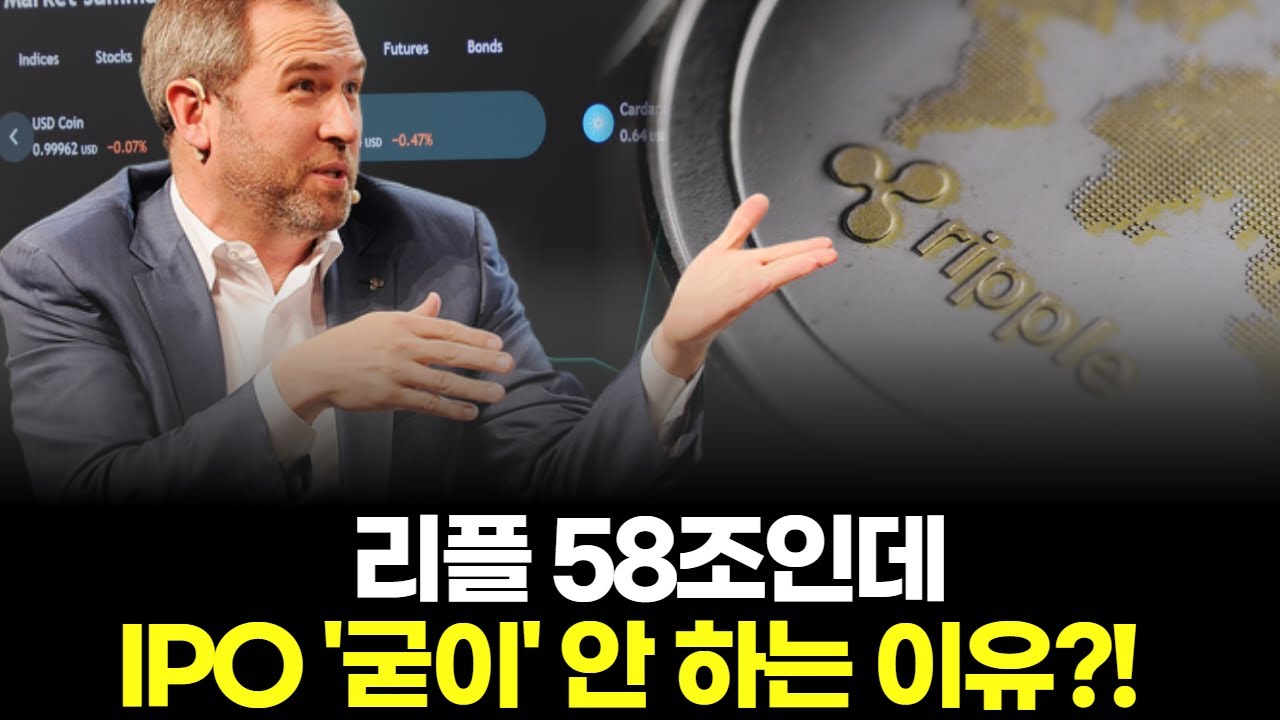 리플 58조인데 IPO 굳이 안 하는 이유? | Watch