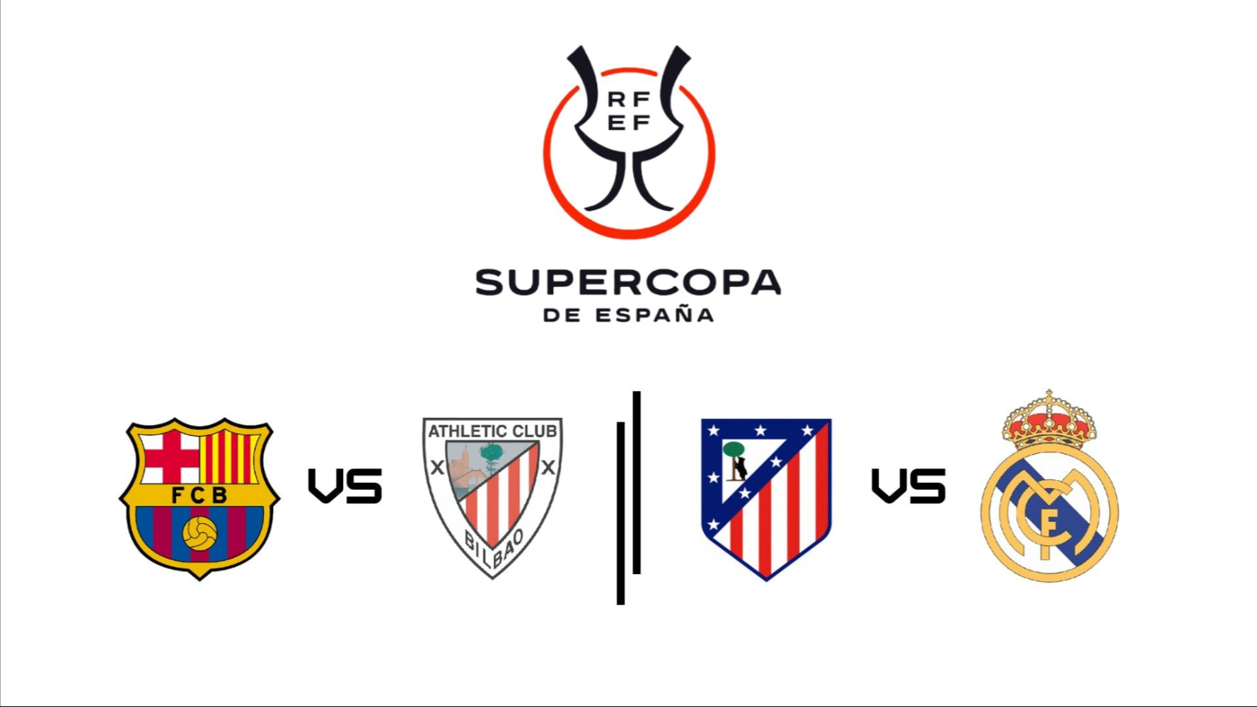 Jadwal Piala Super Spanyol 2026: Daftar peserta dan jadwal finalnya
