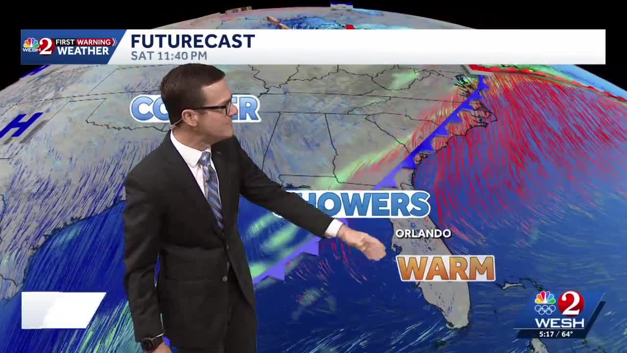 Unseasonable warmth this weekend before cooler pattern next week ...
