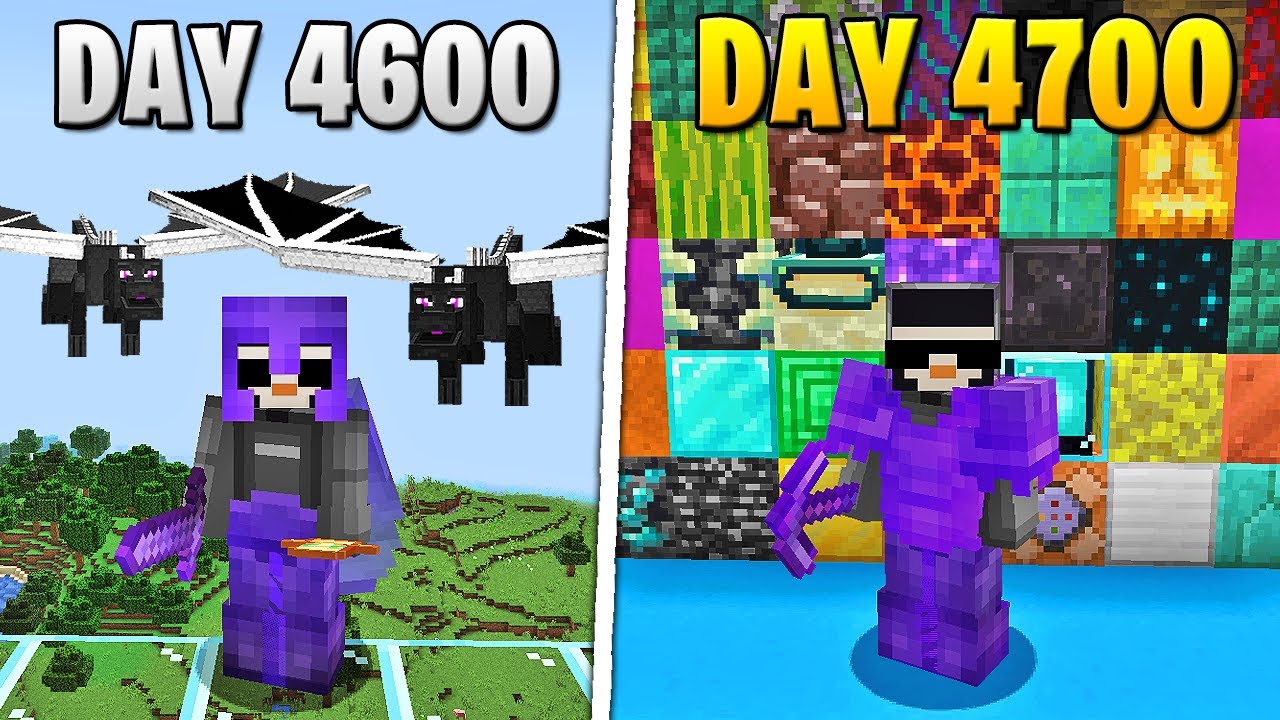 Witness 4,700 days of extreme hardcore Minecraft survival