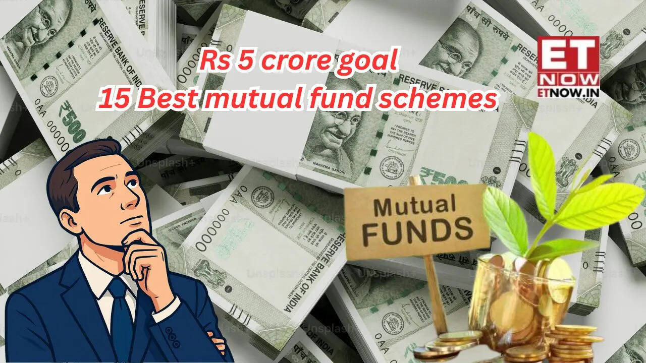 15 best mutual fund schemes for Rs 5 crore goal: Full list