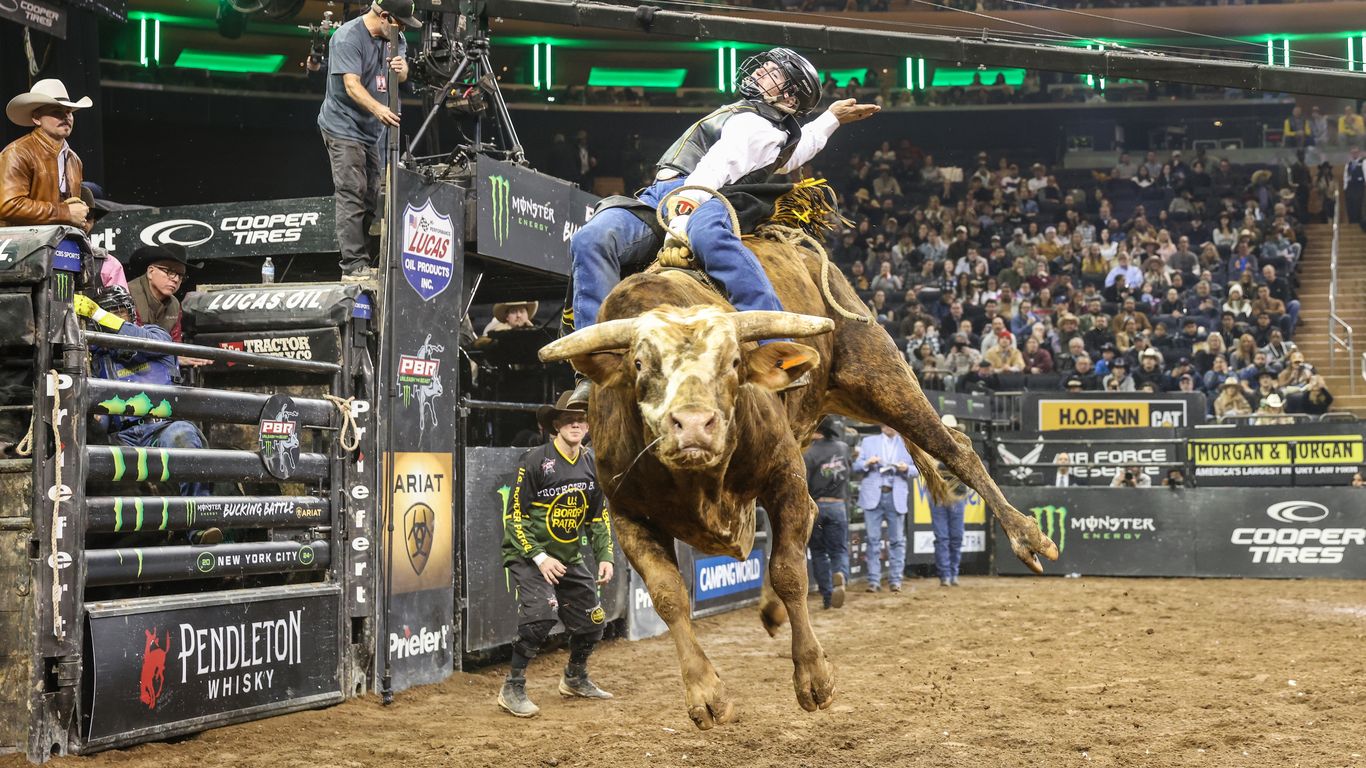 Your weekend plans: Professional bull riding, 80s hair metal, 90s hip-hop