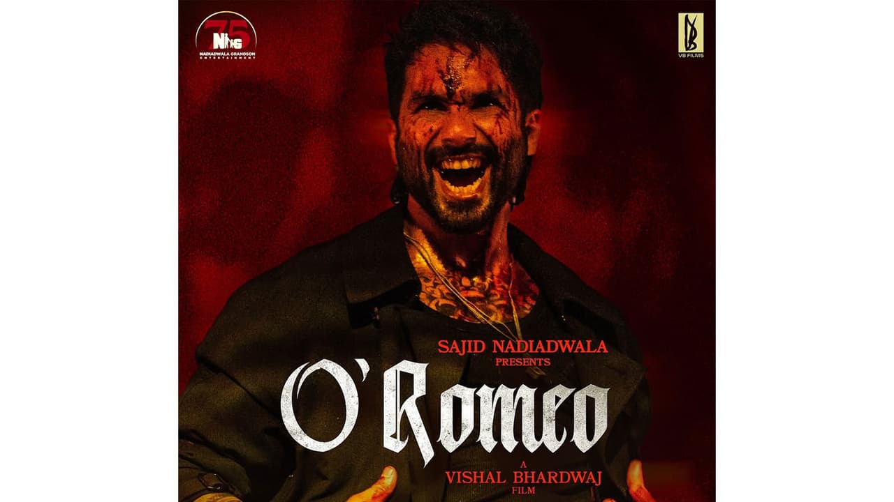 Shahid Kapoor unveils brutal first look as Romeo in Vishal Bhardwaj’s O ...