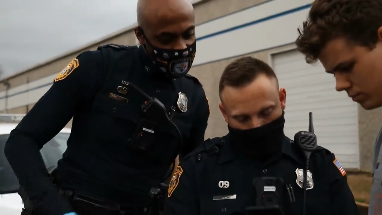 Police responded after we found a gun that could’ve killed someone