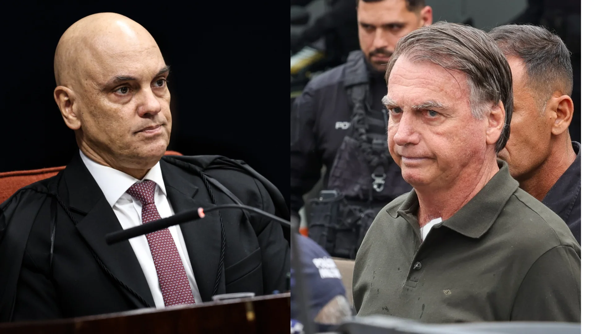 PGR recebe pedido de prisão contra Moraes por tortura a Jair Bolsonaro