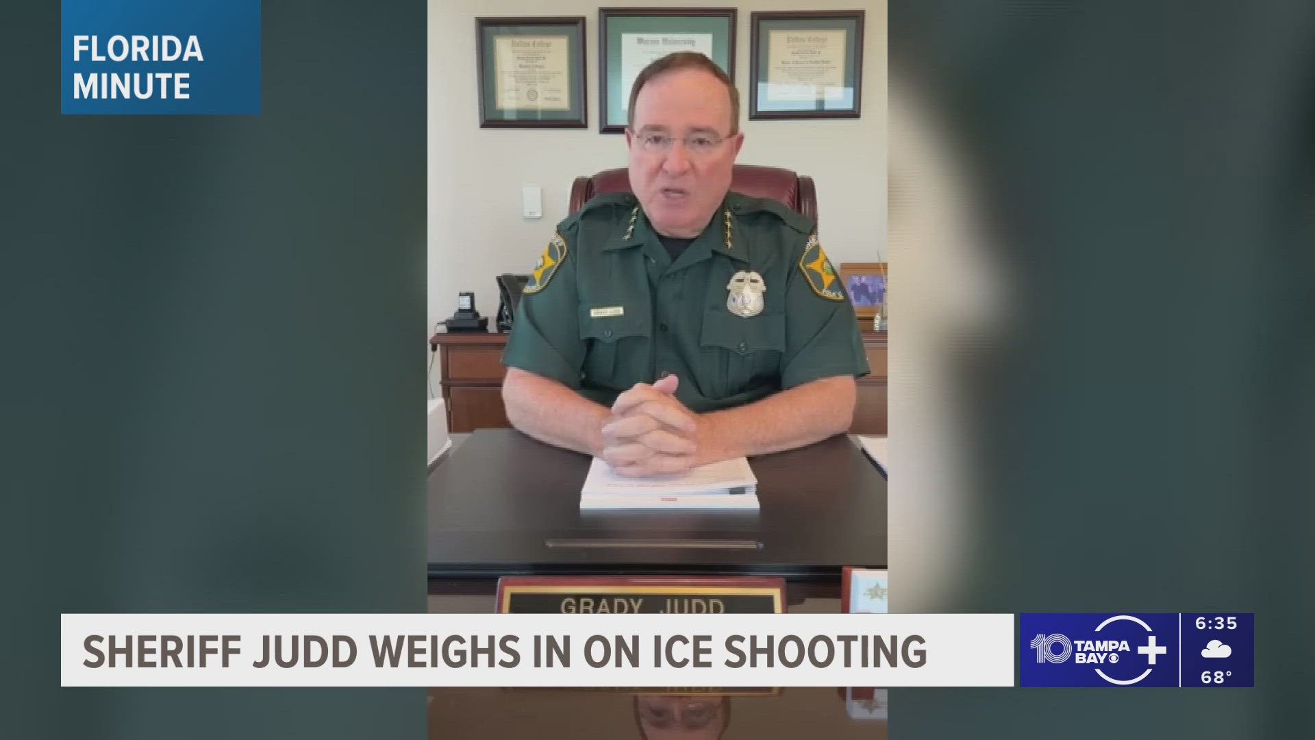 Polk County Sheriff Grady Judd weighs in on Minneapolis ICE shooting