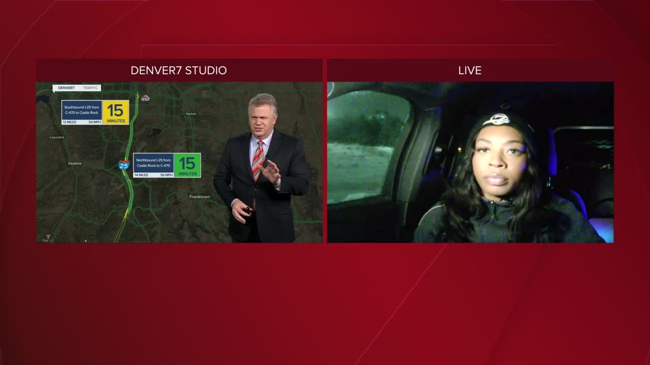 Denver7 tracking slick road conditions Friday morning