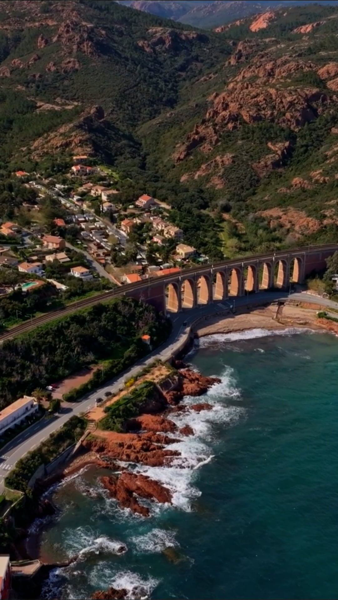 Saint-Raphaël: A drone's view of French Riviera elegance