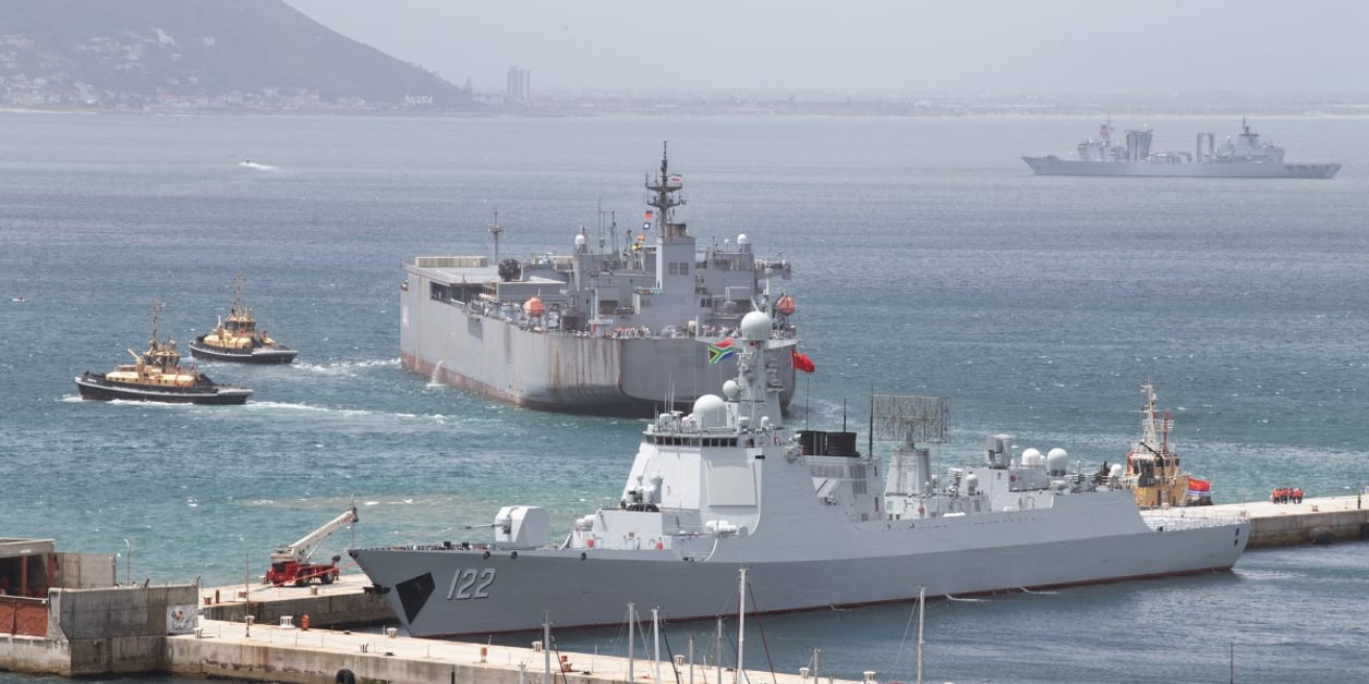 Des navires chinois, iraniens et russes attendus en Afrique du Sud pour ...