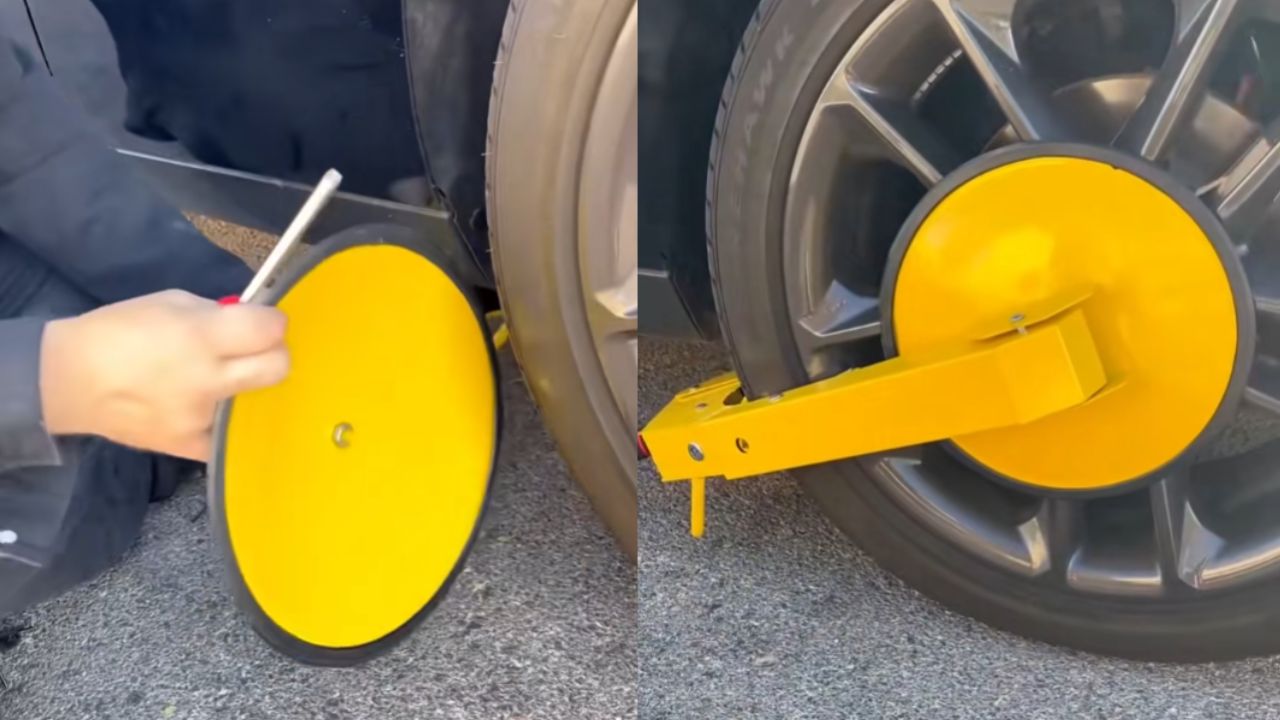 Influencer couple goes viral after removing a wheel clamp placed on ...