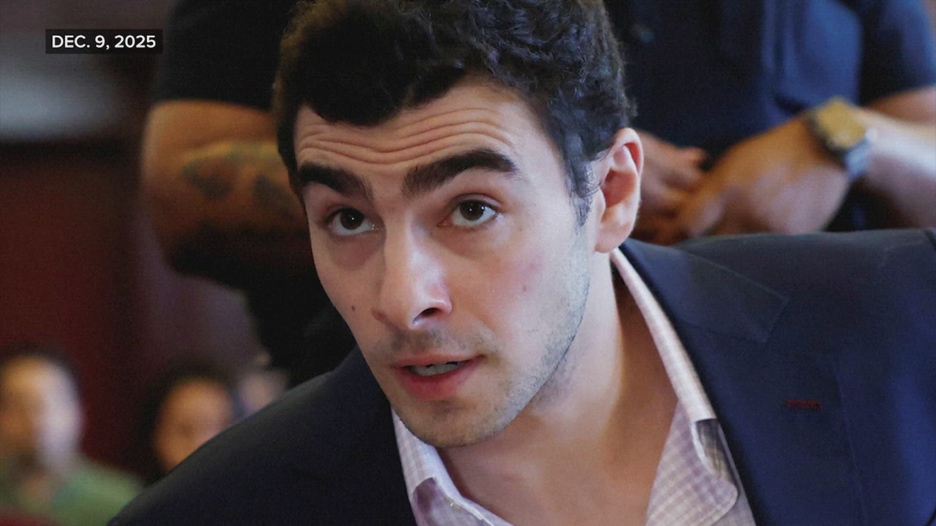 Luigi Mangione in court as he fights to block death penalty, murder charge