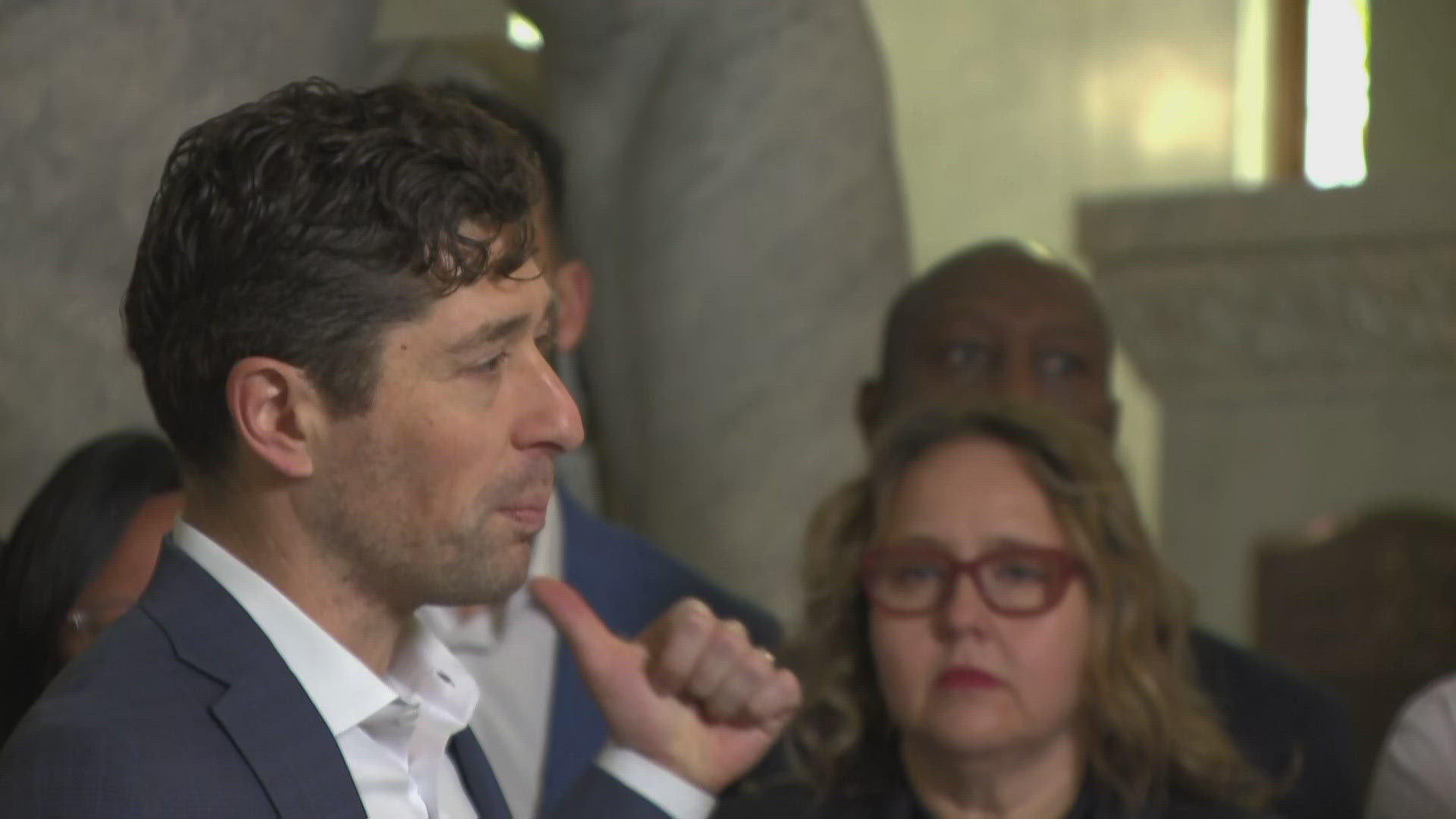 'We will not back down' Frey calls for justice and for Minneapolis to