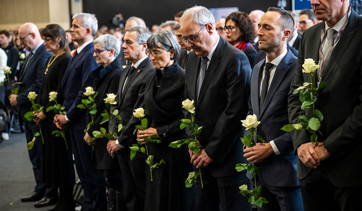 Owner of Swiss bar arrested after New Year's Eve fire as national day