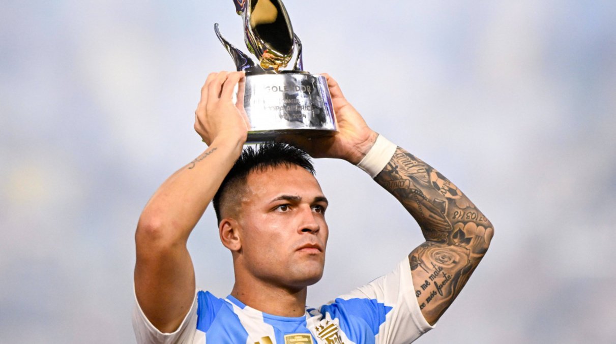Profil Lautaro Martinez pahlawan Argentina di Copa America 2024