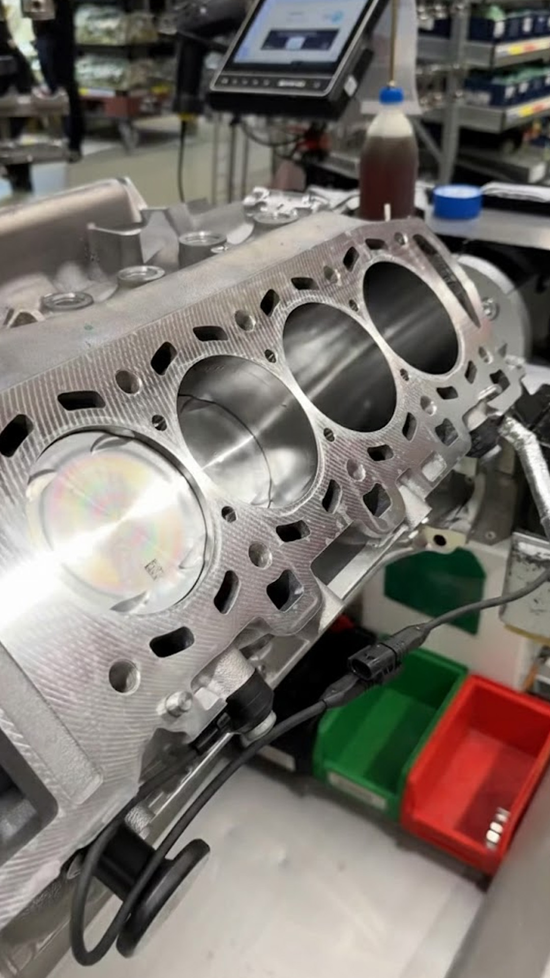 Building an AMG V8 engine