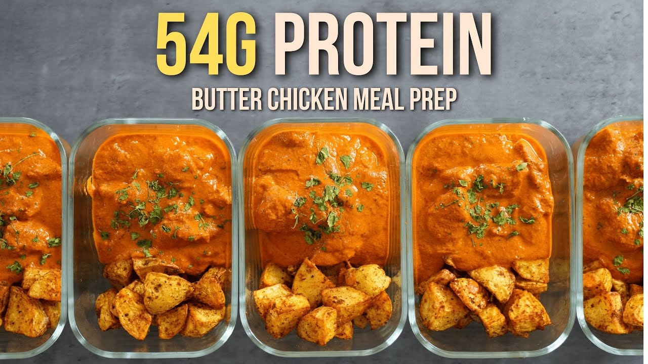 This butter chicken is creamy and packed with protein