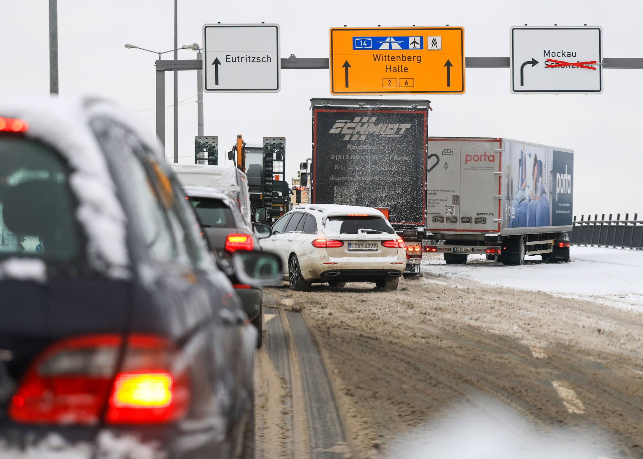 Schne Staumelder A4 Sachsen Bilder