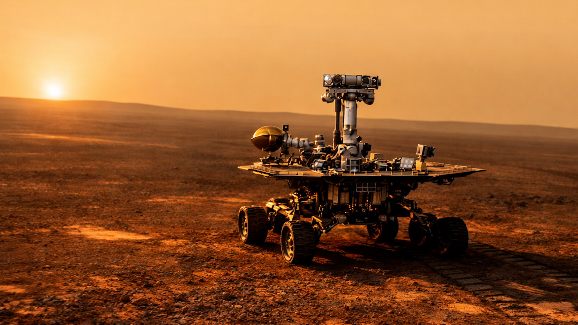 A Mars rover’s journey in timelapse