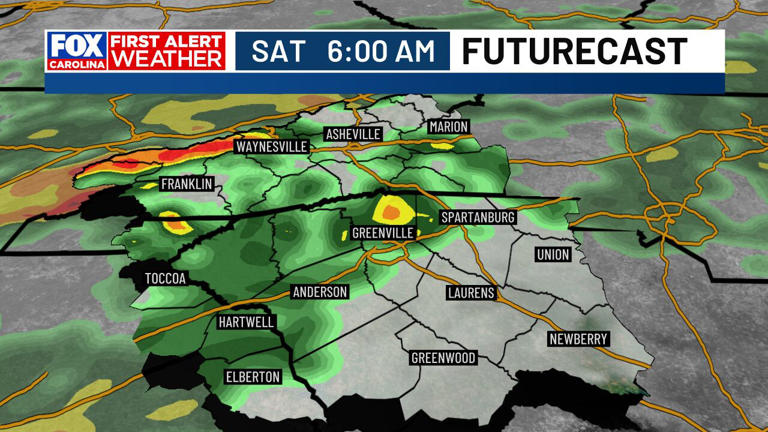 First alert weather day: Heavy rain and severe threat Saturday