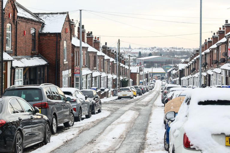 Nine hours of snow forecast for Stoke-on-Trent this weekend