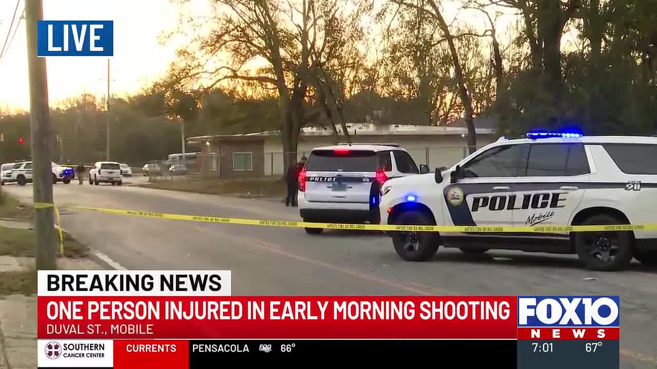 MPD: 1 person injured in early morning shooting on Duval Street