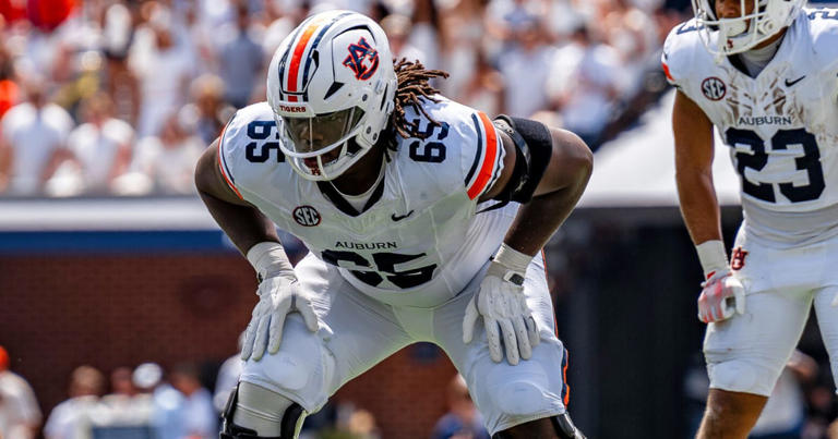 Auburn transfer OT Xavier Chaplin commits to Florida State