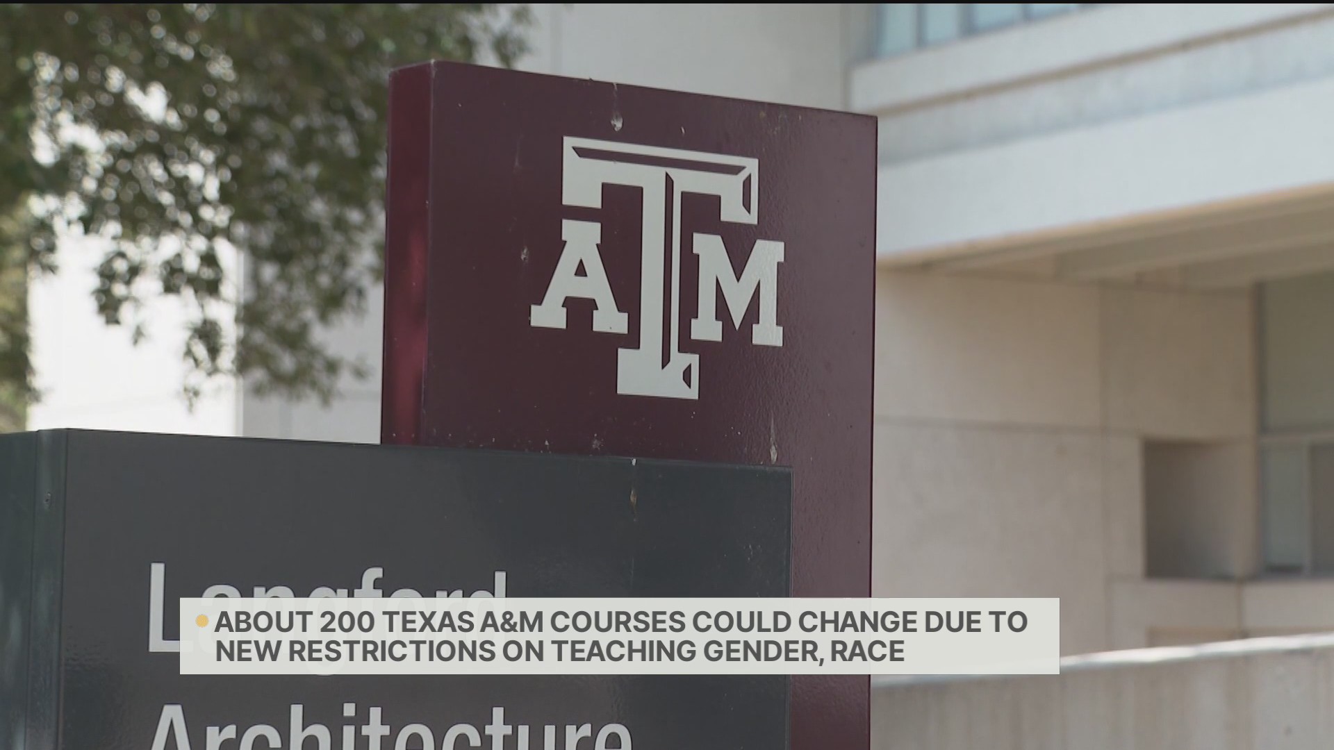 About 200 Texas A&M courses could change