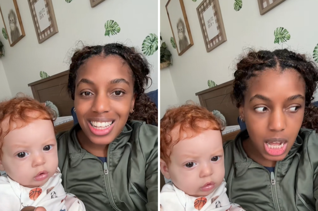New mom shares video of baby boy’s hair—then the questions begin