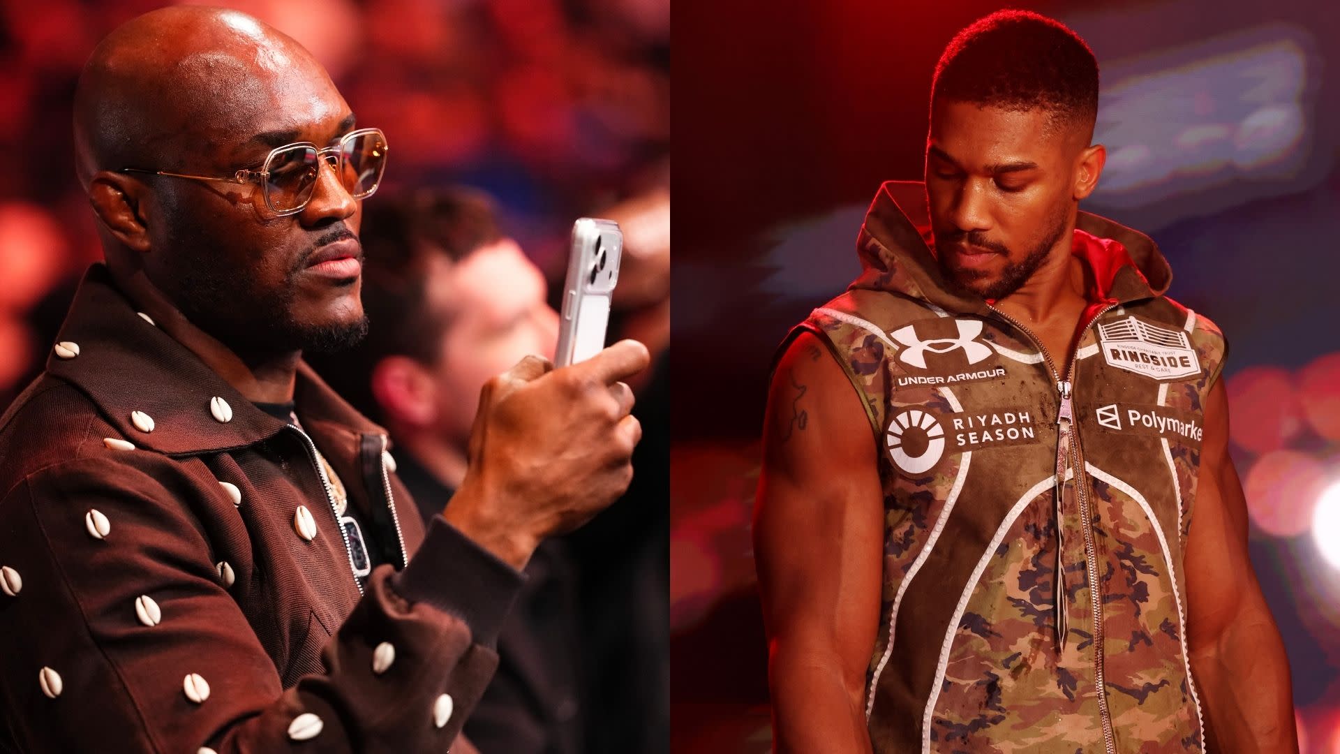Kamaru Usman apologizes for sharing private call with Anthony Joshua ...