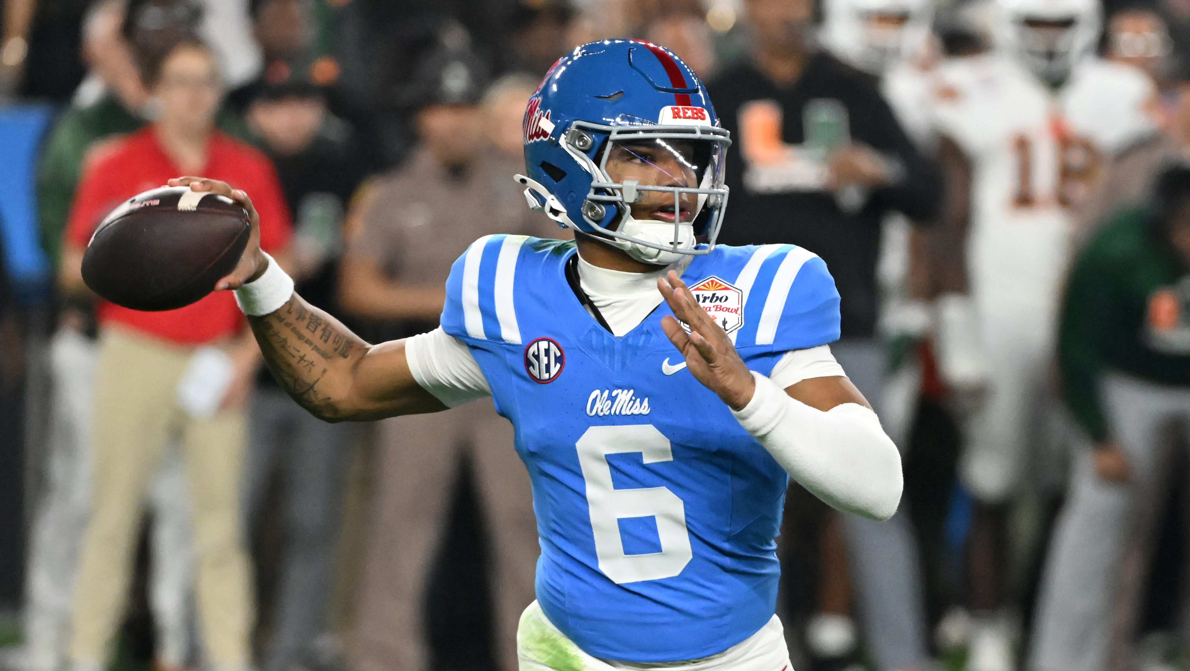Dolphins can now draft Caleb-Williams-clone, Trinidad Chambliss