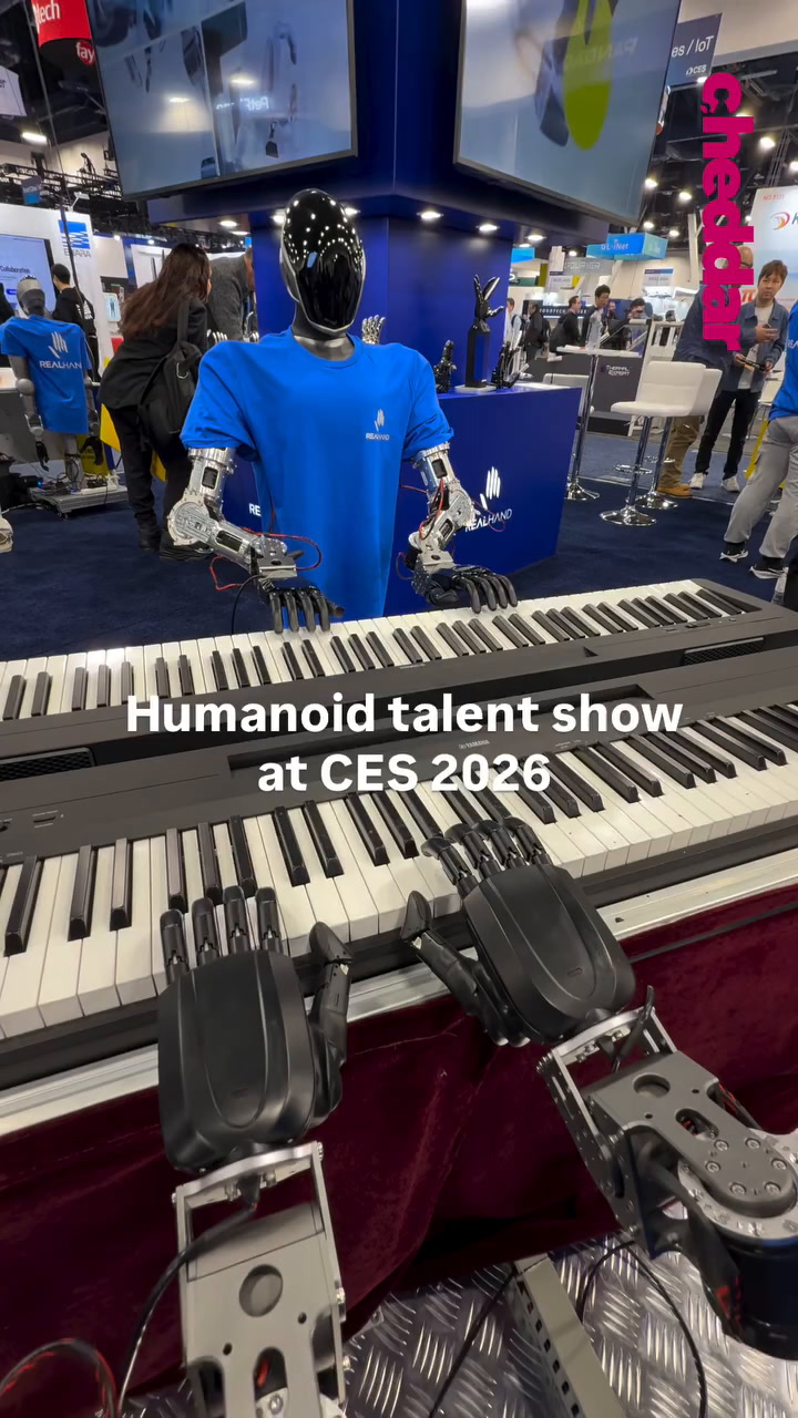 Humanoid talent show at CES 2026