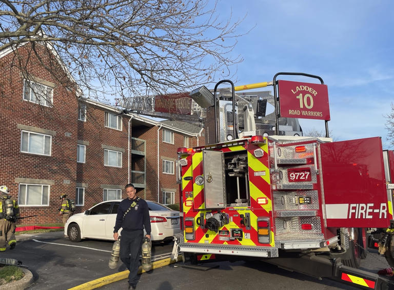 2 apartments damaged, 2 displaced in Lead St. fire