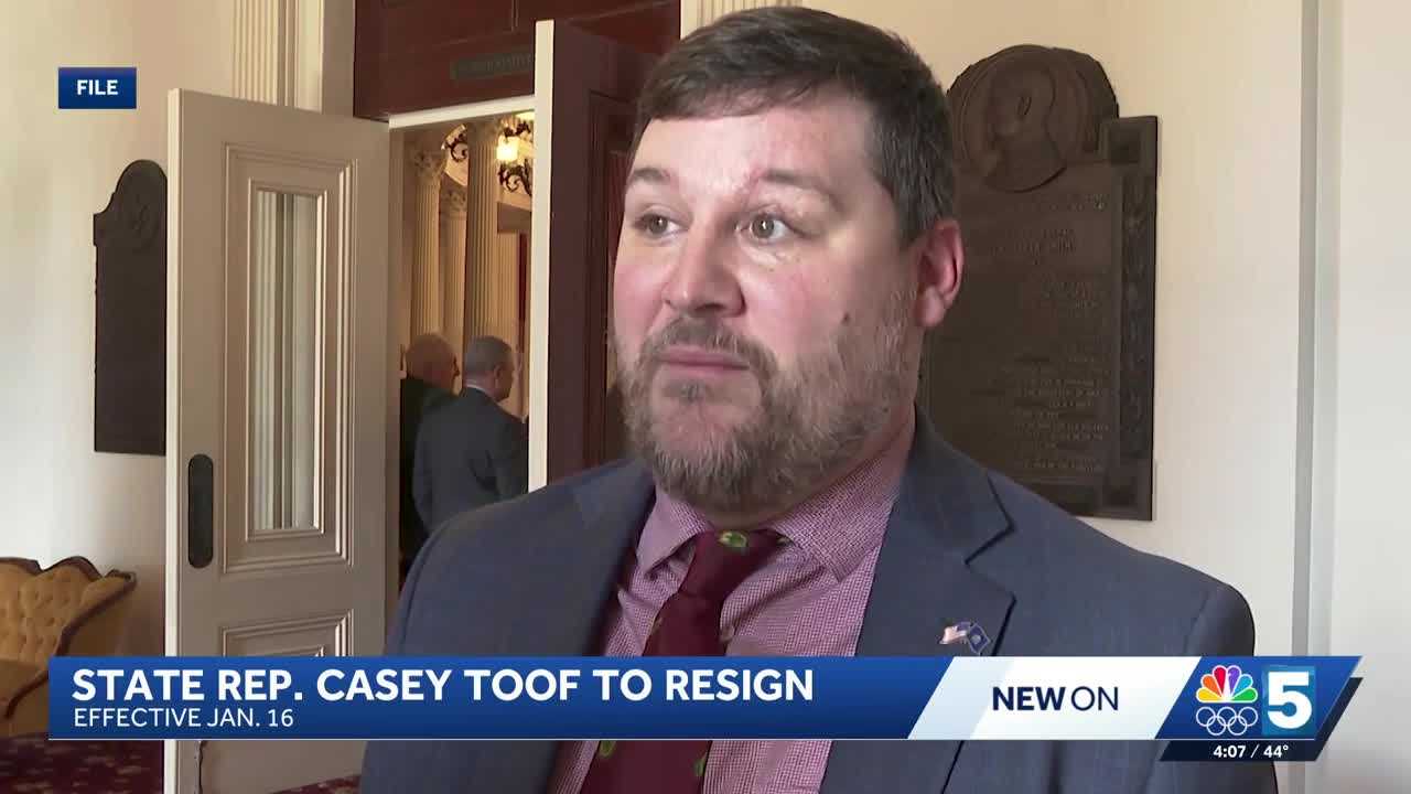 Rep. Casey Toof to resign from Vermont House of Representatives